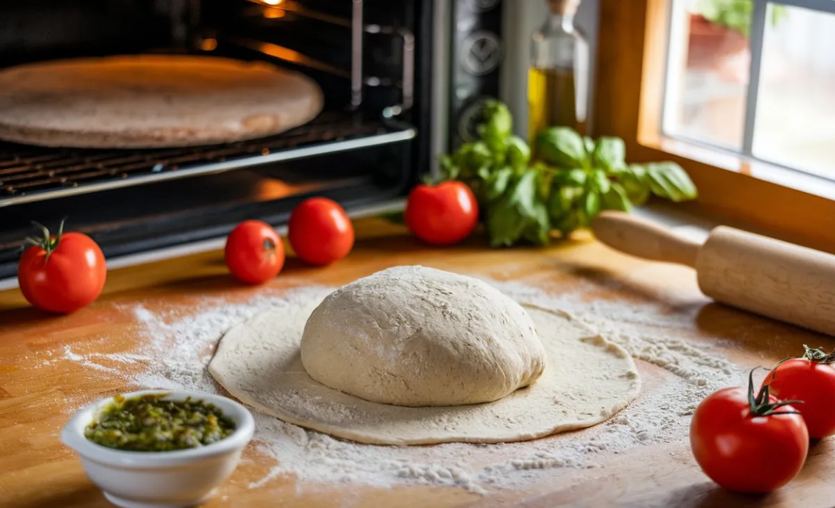 The Ultimate Guide to Pizza Dough with 00 Flour, Whole Tomatoes, and Chimichurri Sauce