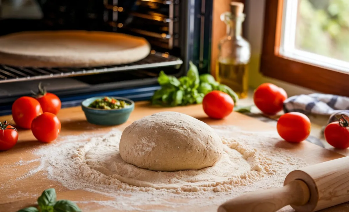 The Ultimate Guide to Pizza Dough with 00 Flour, Whole Tomatoes, and Chimichurri Sauce