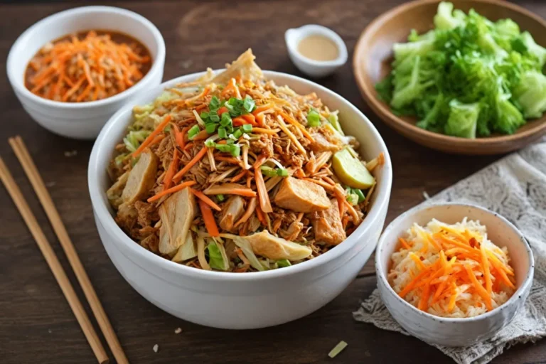 Satisfy Your Cravings with This Flavorful Egg Roll in a Bowl Recipe: Simple and Delicious