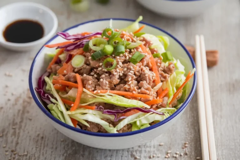 Low-Carb Egg Roll in a Bowl Recipe: A Flavorful Twist on a Classic