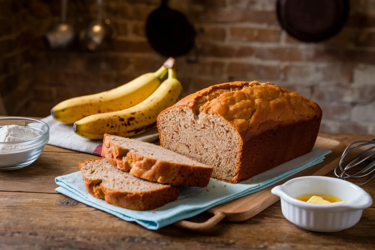 Quick and Easy Banana Bread Recipe with Only 2 Bananas – No Waste, All Flavor