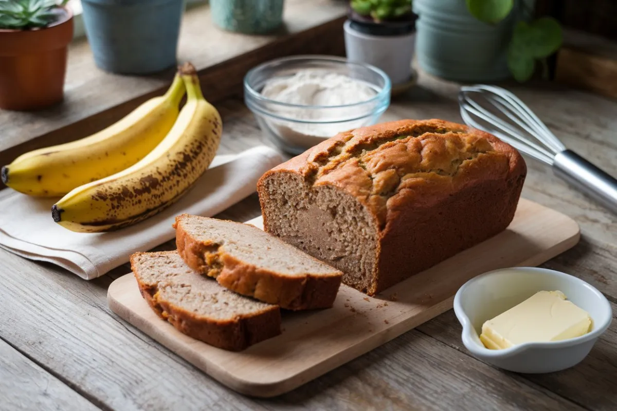 Banana Bread Recipe with Only 2 Bananas: Ideal for Last-Minute Baking