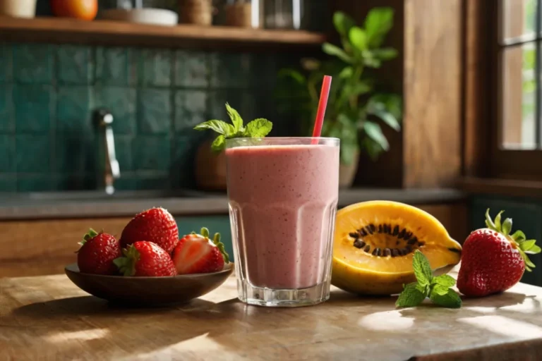 strawberry banana smoothie recipe