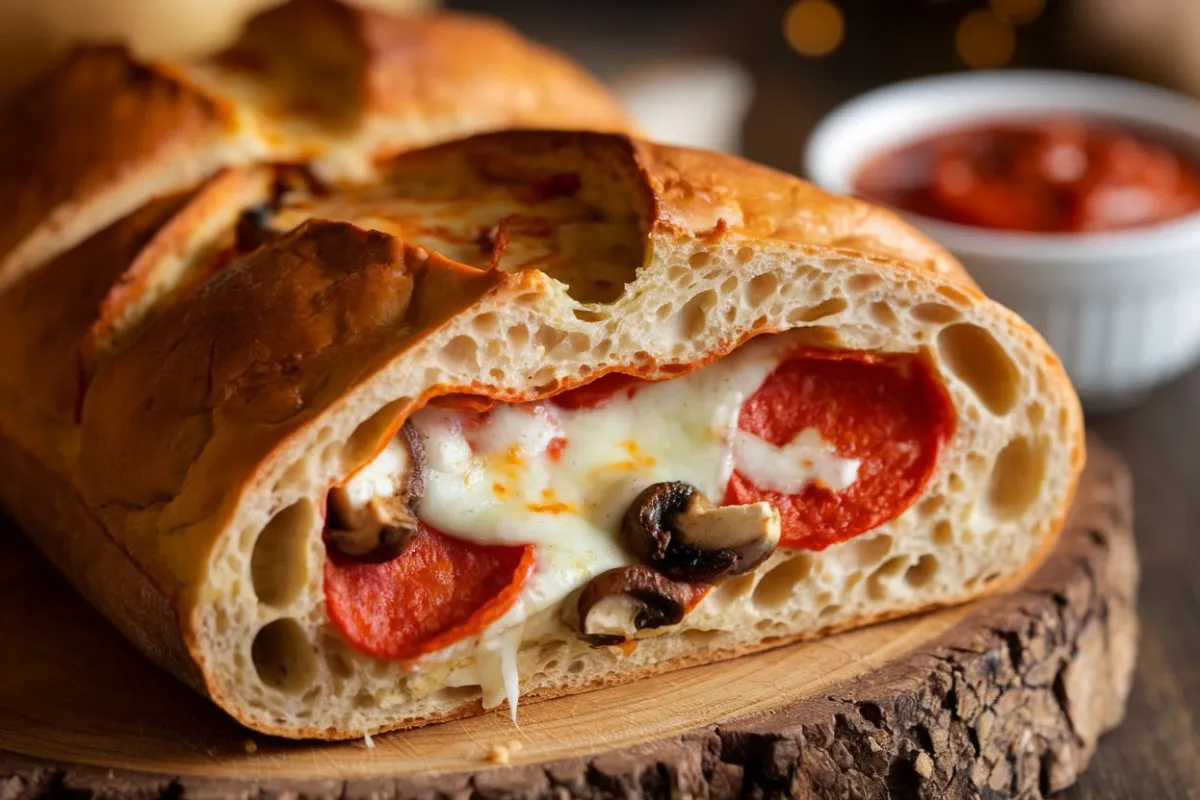 Cheesy Pizza Stuffed Bread Recipe: A Step-by-Step Guide to the Ultimate Comfort Food