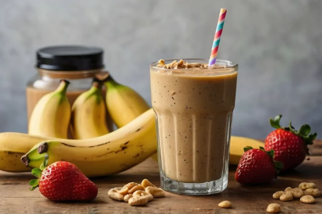 smoothie recipes for kids with penut butter