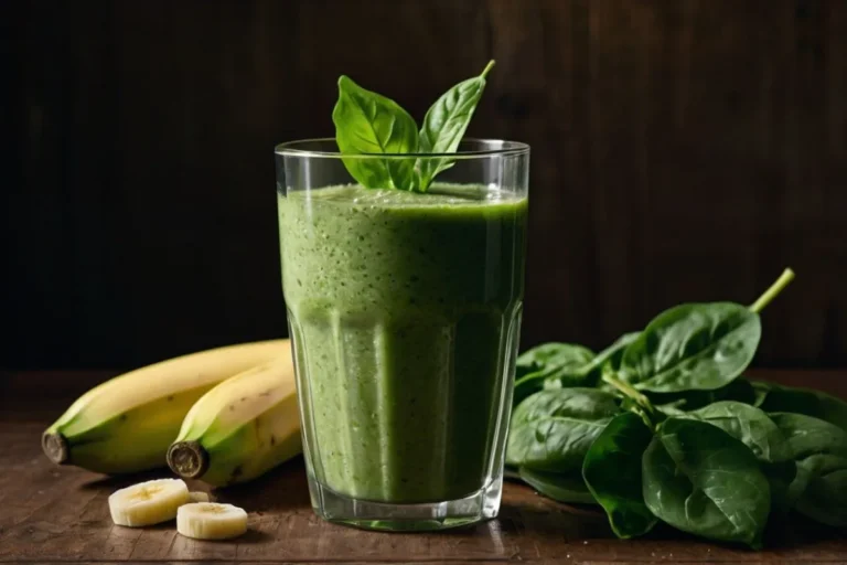 smoothie spinach cucumber banana