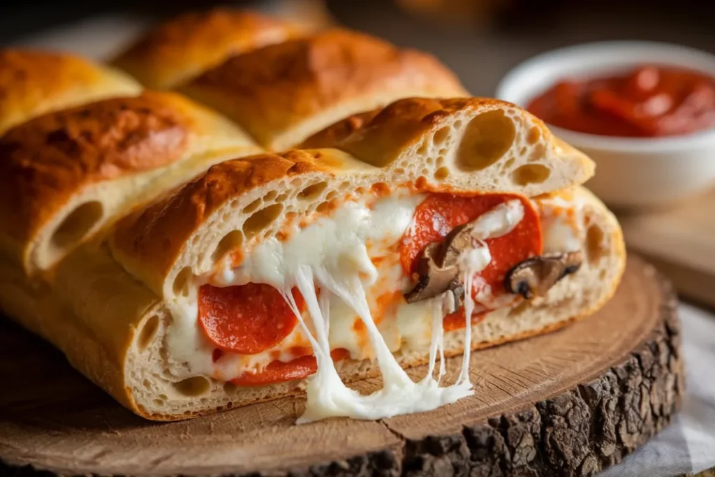 Cheesy Pizza Stuffed Bread Recipe: A Step-by-Step Guide to the Ultimate Comfort Food