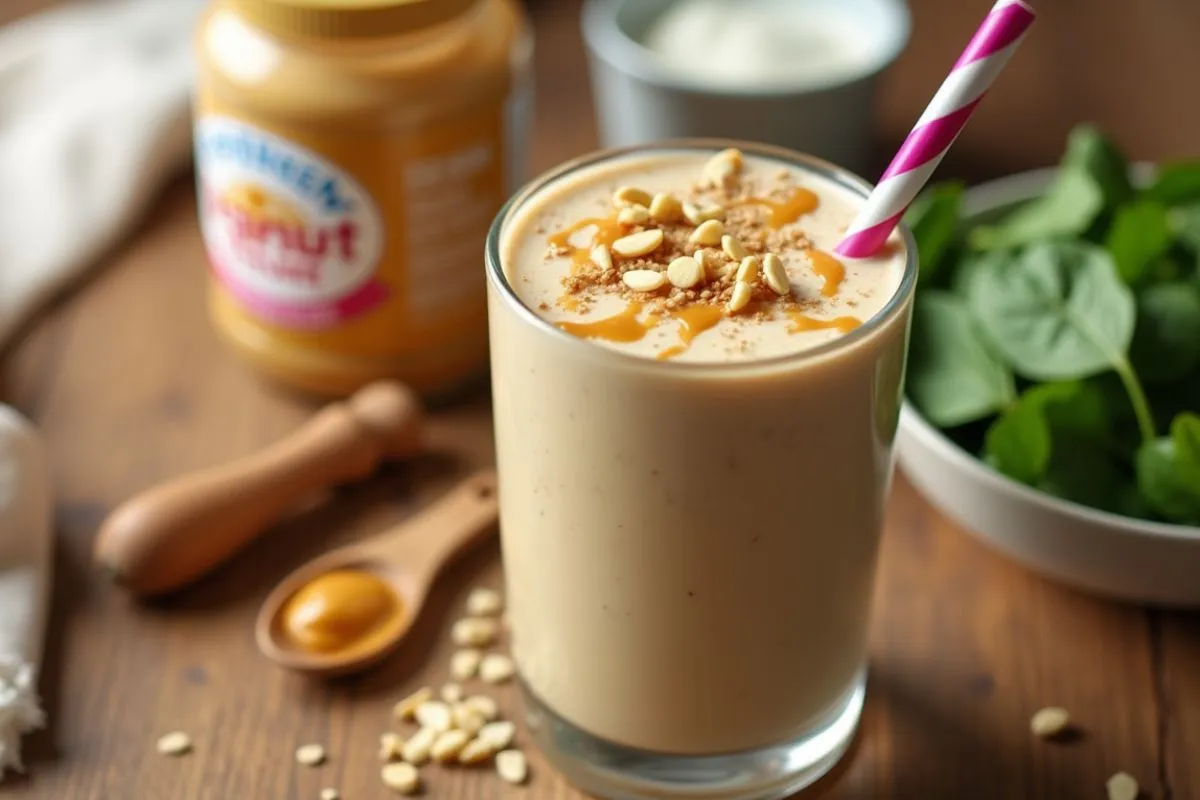 peanut butter smoothie without banana