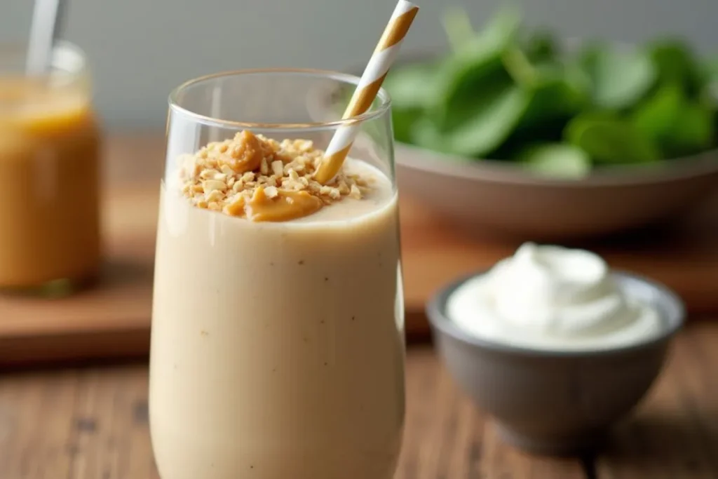 peanut butter smoothie without banana