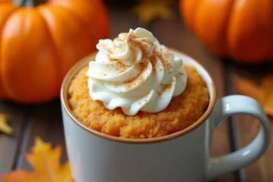 pumpkin mug cake