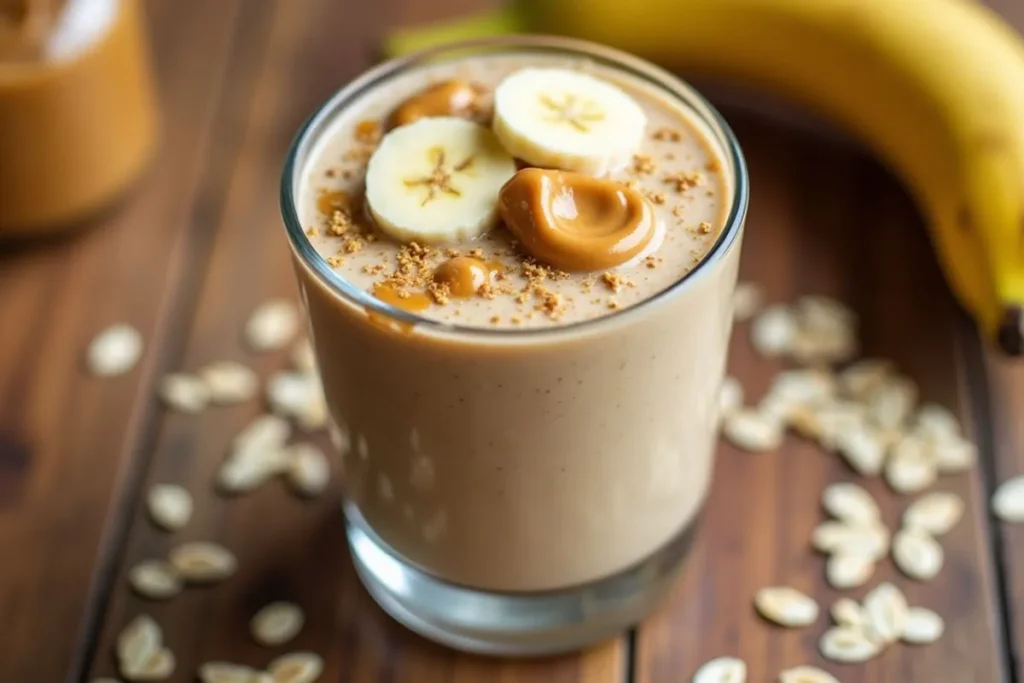 peanut butter oatmeal smoothie