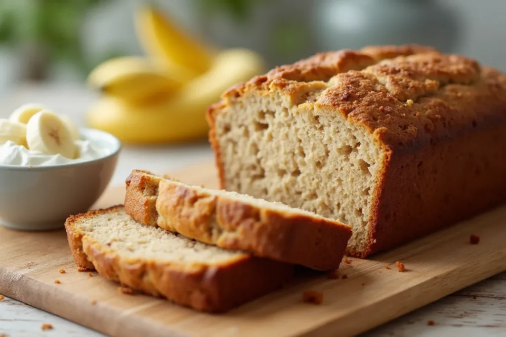 banana bread with greek yogurt