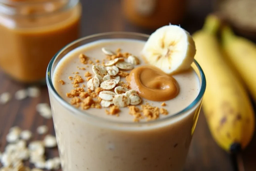 peanut butter oatmeal smoothie