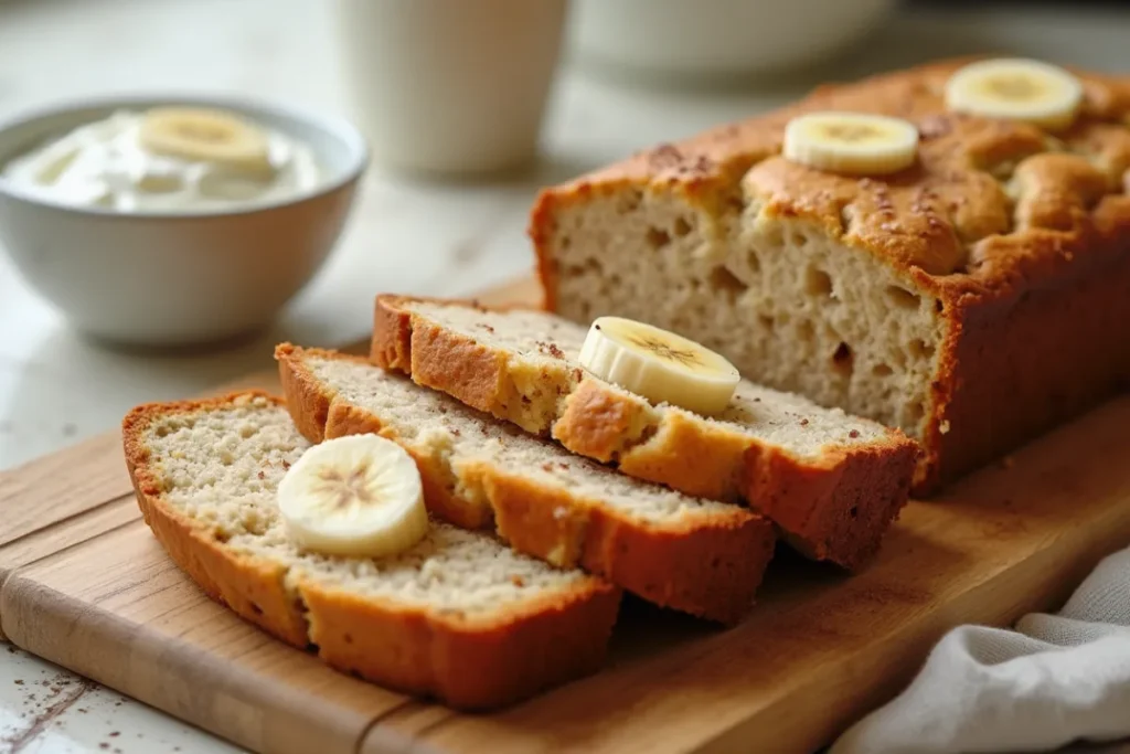 banana bread with greek yogurt