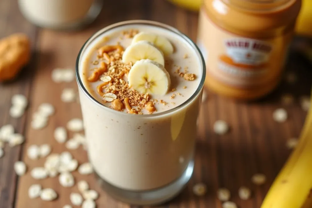 peanut butter oatmeal smoothie